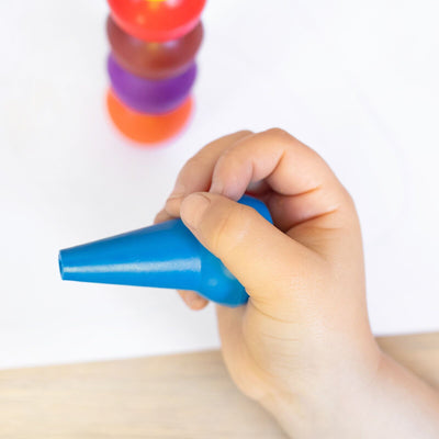 Tiger Tribe - Stackable Crayons | Retro Rainbow Activity & Craft Tiger Tribe 