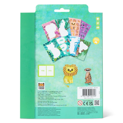 Tiger Tribe - Sticker by Numbers | Animals Activity & Craft Tiger Tribe 