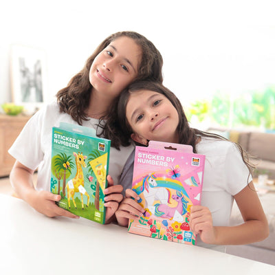 Tiger Tribe - Sticker by Numbers | Animals Activity & Craft Tiger Tribe 