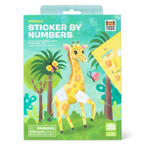 Tiger Tribe - Sticker by Numbers | Animals