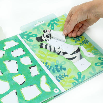 Tiger Tribe - Sticker by Numbers | Animals Activity & Craft Tiger Tribe 