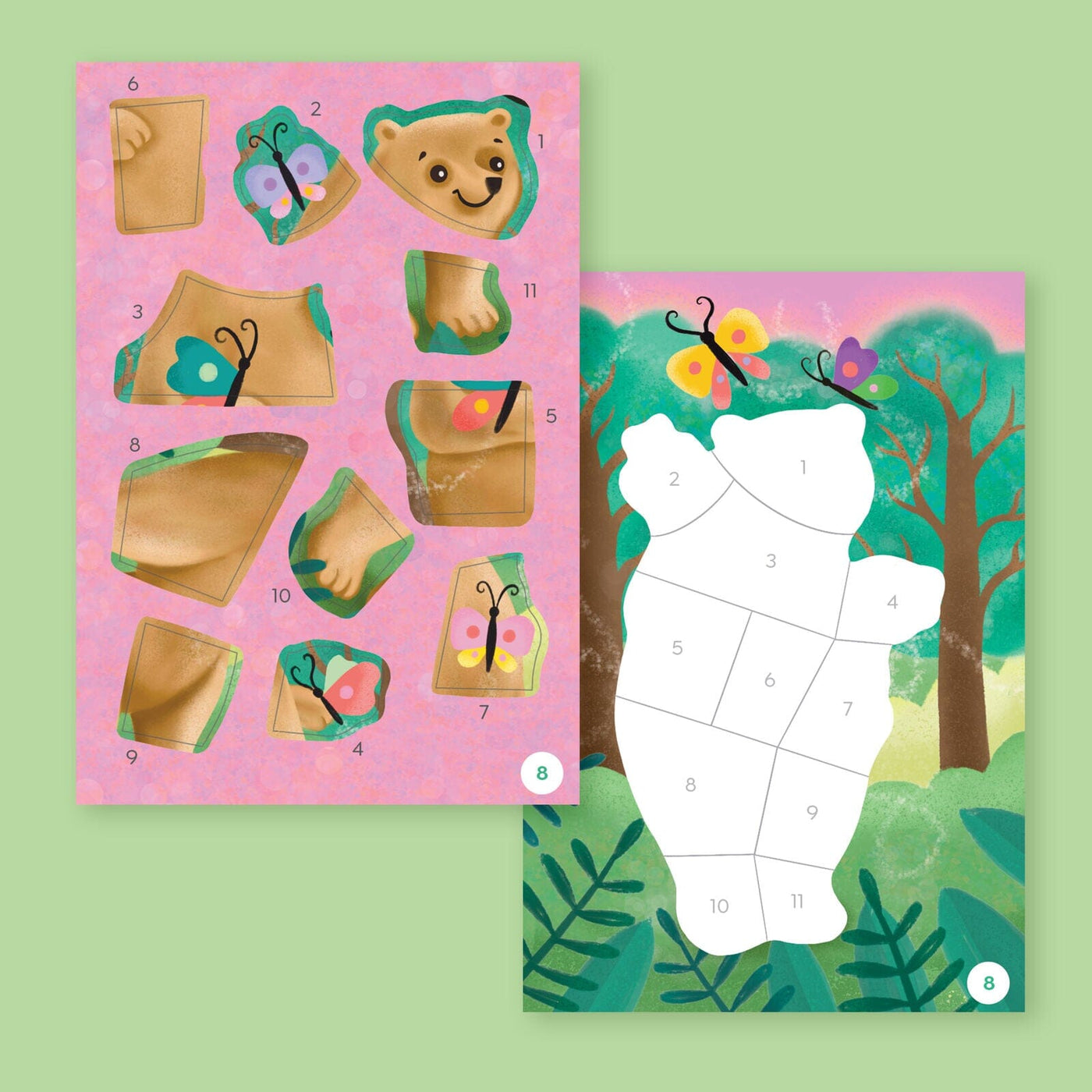 Tiger Tribe - Sticker by Numbers | Animals Activity & Craft Tiger Tribe 