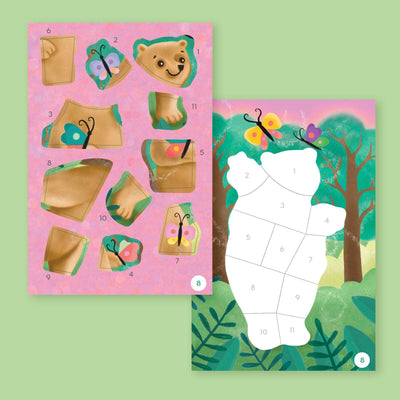 Tiger Tribe - Sticker by Numbers | Animals Activity & Craft Tiger Tribe 