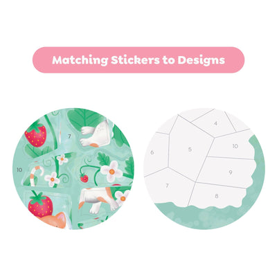 Tiger Tribe - Sticker by Numbers | Magical Garden Activity & Craft Tiger Tribe 