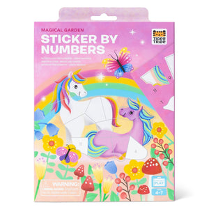 Tiger Tribe - Sticker by Numbers | Magical Garden