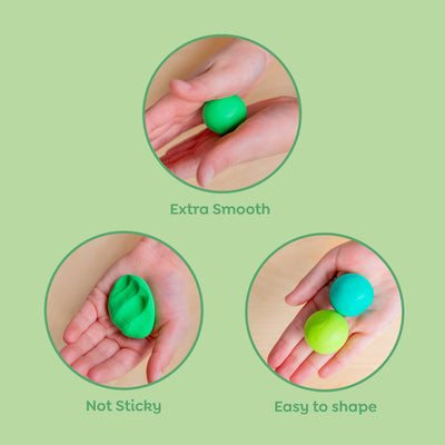 Tiger Tribe - Super Clay | Jungle (Greens) Activity & Craft Tiger Tribe 