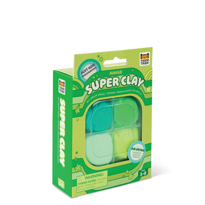 Tiger Tribe - Super Clay | Jungle (Greens) Activity & Craft Tiger Tribe 