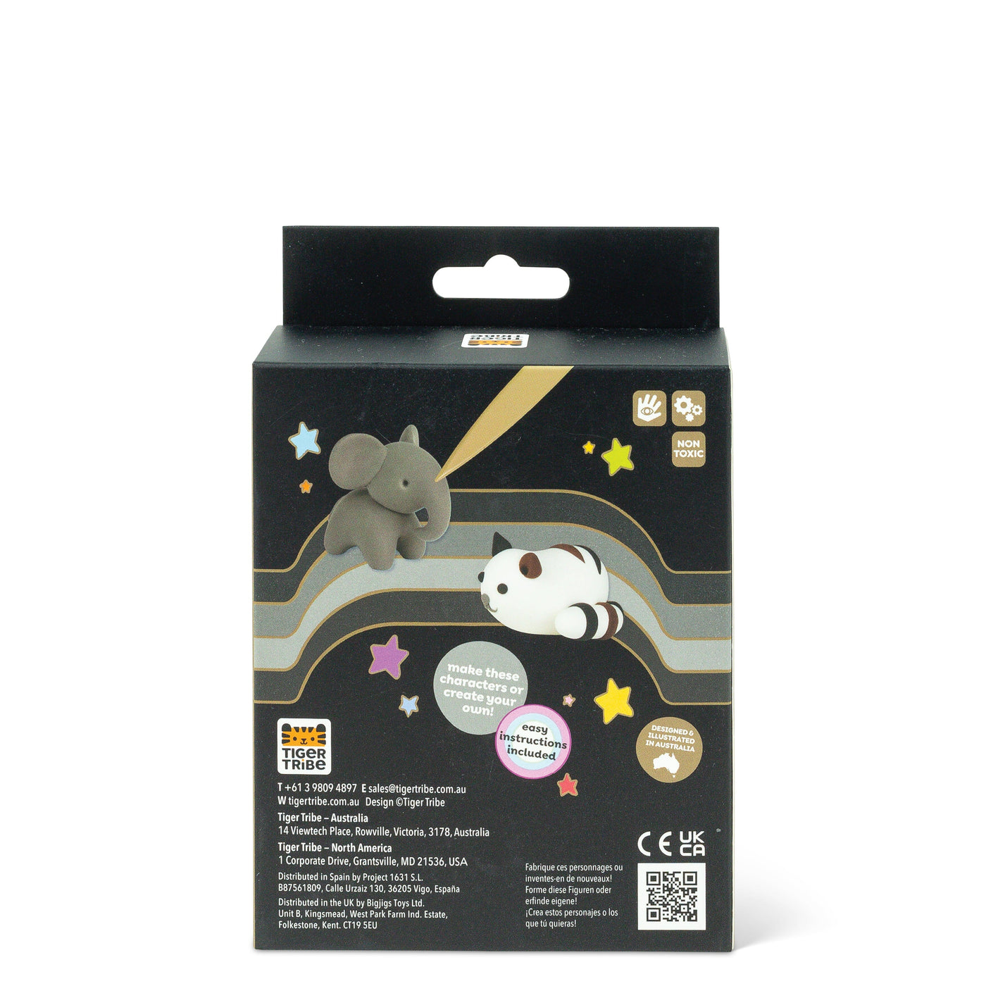 Tiger Tribe - Super Clay | Moonrise (Neutral) Activity & Craft Tiger Tribe 