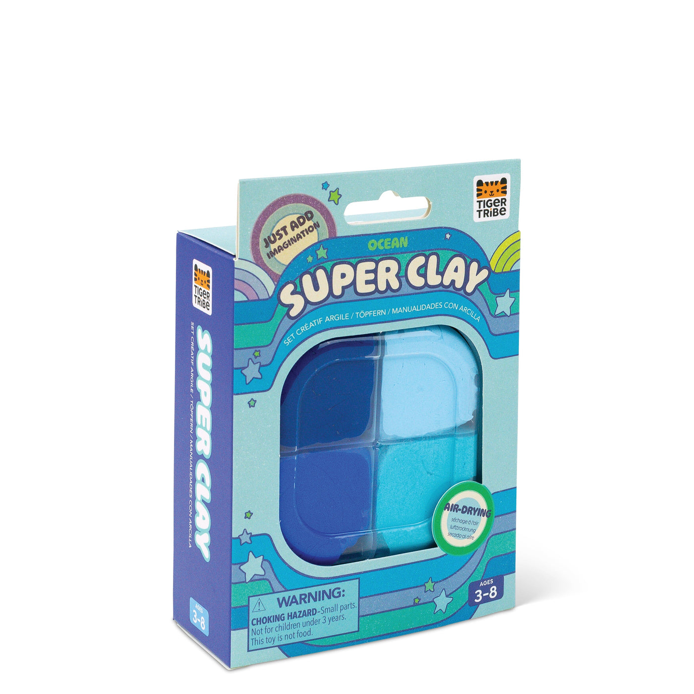 Tiger Tribe - Super Clay | Ocean (Blues) Activity & Craft Tiger Tribe 