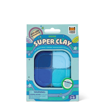 Tiger Tribe - Super Clay | Ocean (Blues) Activity & Craft Tiger Tribe 