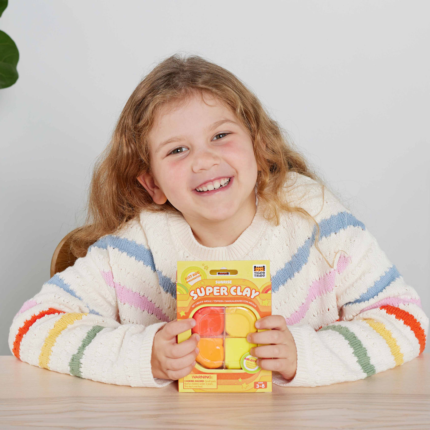 Tiger Tribe - Super Clay | Sunrise (Yellow + Orange) Activity & Craft Tiger Tribe 