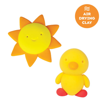 Tiger Tribe - Super Clay | Sunrise (Yellow + Orange) Activity & Craft Tiger Tribe 