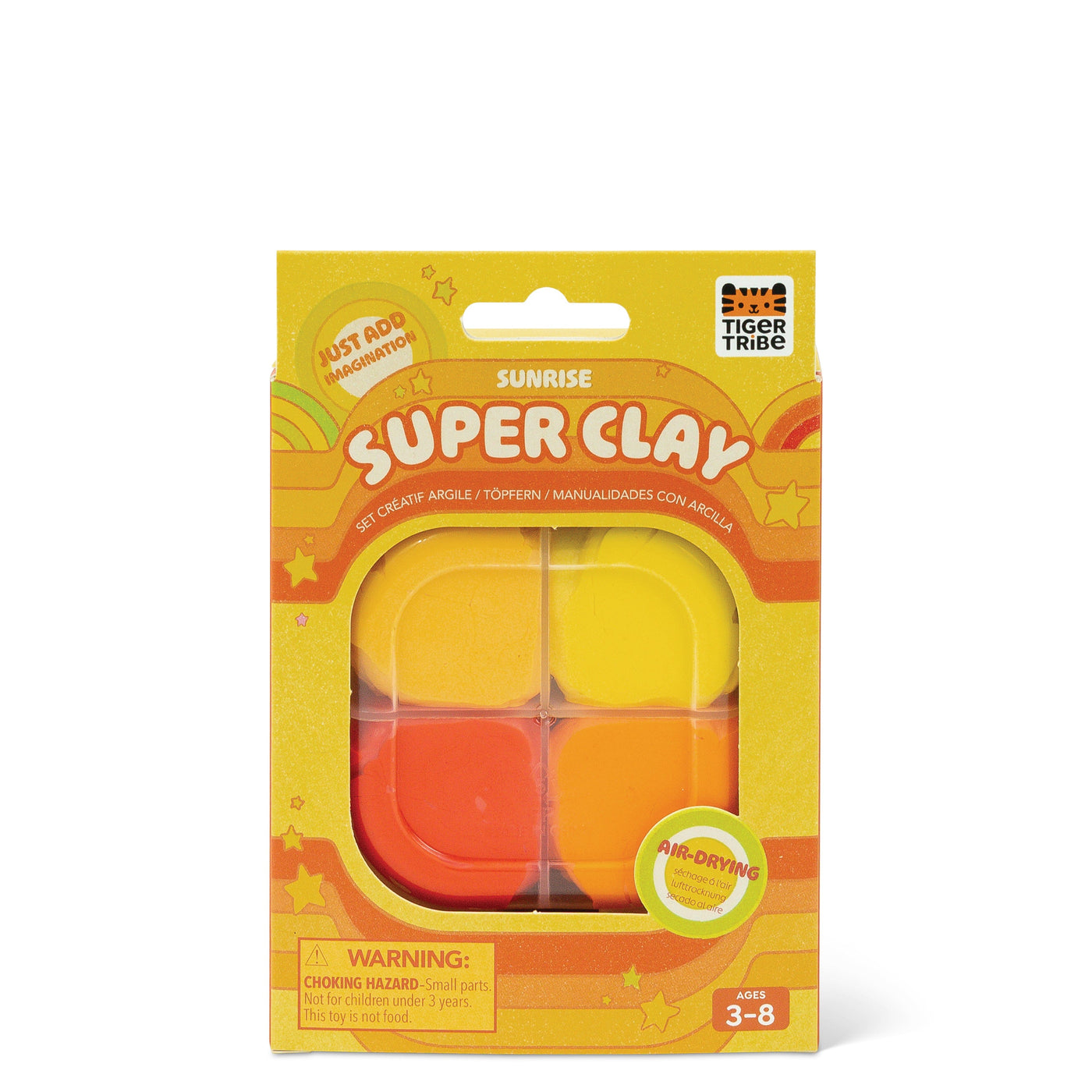 Tiger Tribe - Super Clay | Sunrise (Yellow + Orange) Activity & Craft Tiger Tribe 