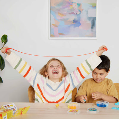 Tiger Tribe - Super Clay | Sunrise (Yellow + Orange) Activity & Craft Tiger Tribe 