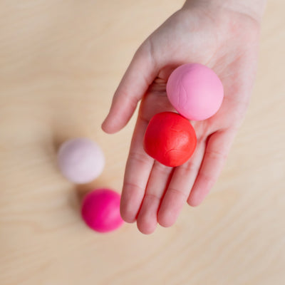 Tiger Tribe - Super Clay | Sunset (Pink + Red) Activity & Craft Tiger Tribe 