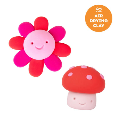 Tiger Tribe - Super Clay | Sunset (Pink + Red) Activity & Craft Tiger Tribe 