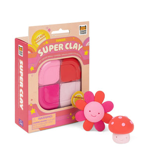 Tiger Tribe - Super Clay | Sunset (Pink + Red)