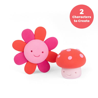 Tiger Tribe - Super Clay | Sunset (Pink + Red) Activity & Craft Tiger Tribe 