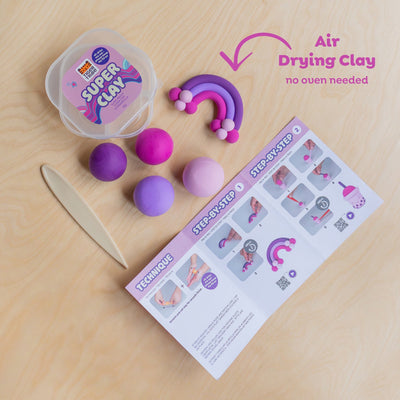Tiger Tribe - Super Clay | Twilight (Purples) Activity & Craft Tiger Tribe 