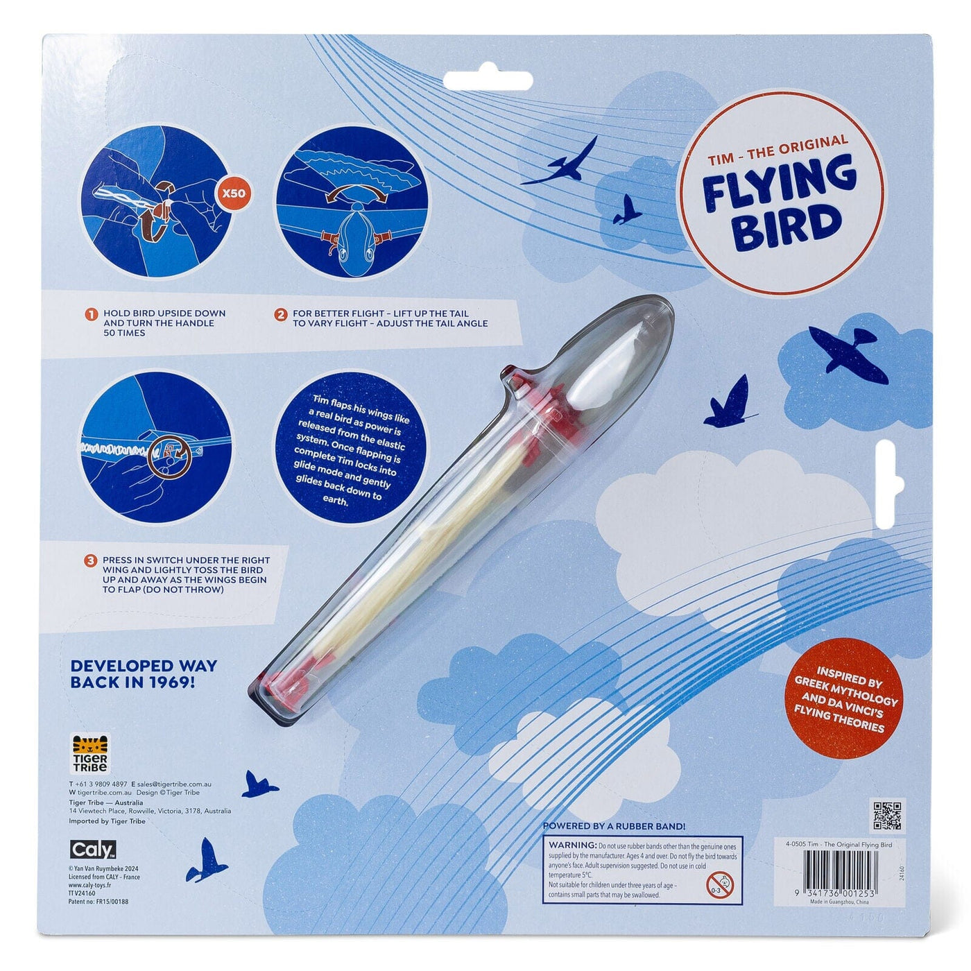 Tiger Tribe - Tim | The Original Flying Bird Toy Tiger Tribe 