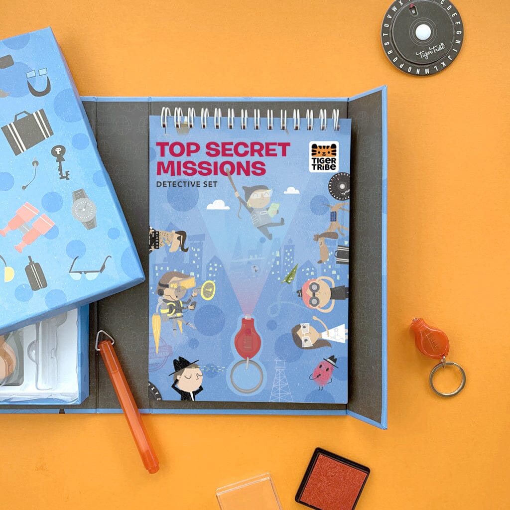 Tiger Tribe - Top Secret Missions | Detective Set Activity & Craft Tiger Tribe 