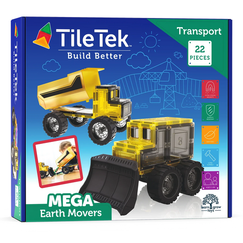 TileTek - Mega Earth Movers | 22 Piece