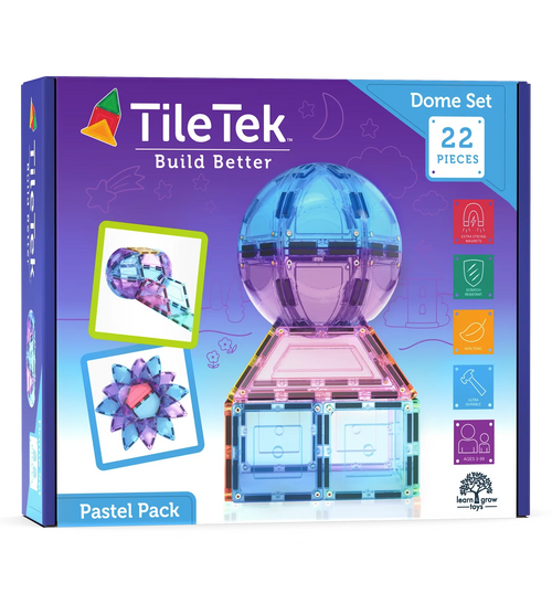 TileTek - Pastel Dome Set | 22 Piece