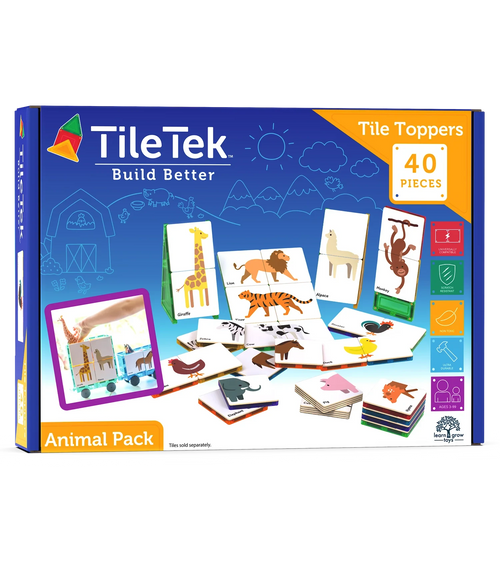 TileTek - Tile Topper Animal Pack | 40 Piece