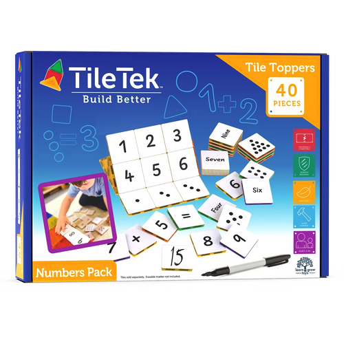 TileTek - Tile Topper Numbers Pack | 40 Piece