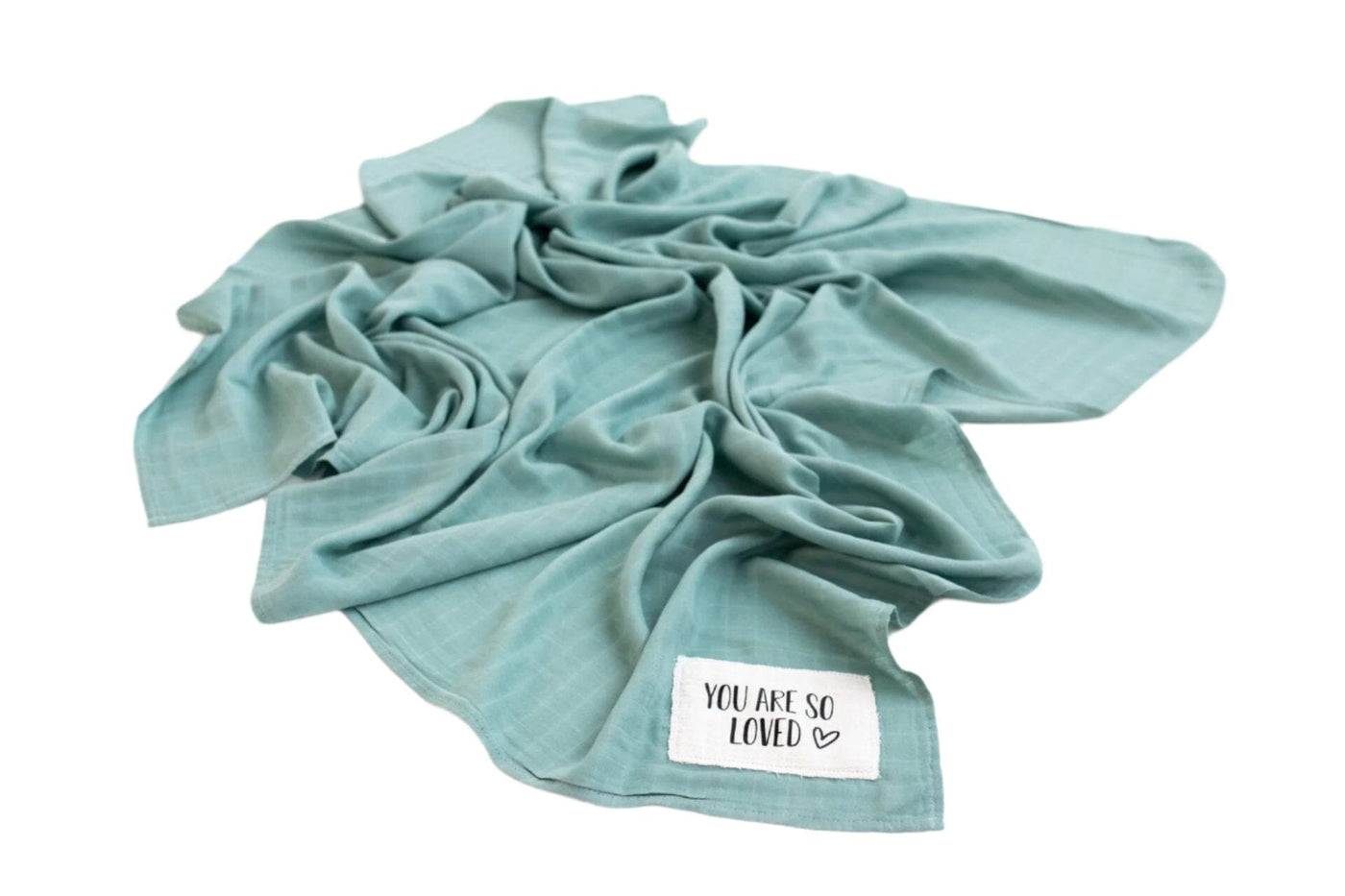 Timber Tinkers - Muslin Swaddle | You Are So Loved Sage Swaddles Timber Tinkers 