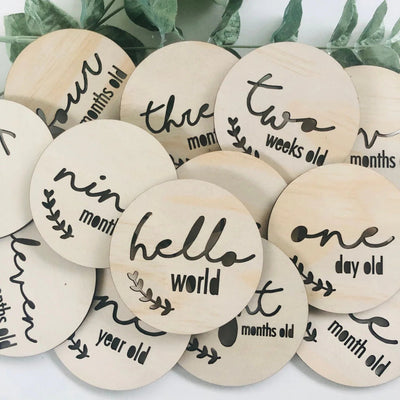 Timber Tinkers - Wooden Milestones | Scandi Milestones Timber Tinkers 