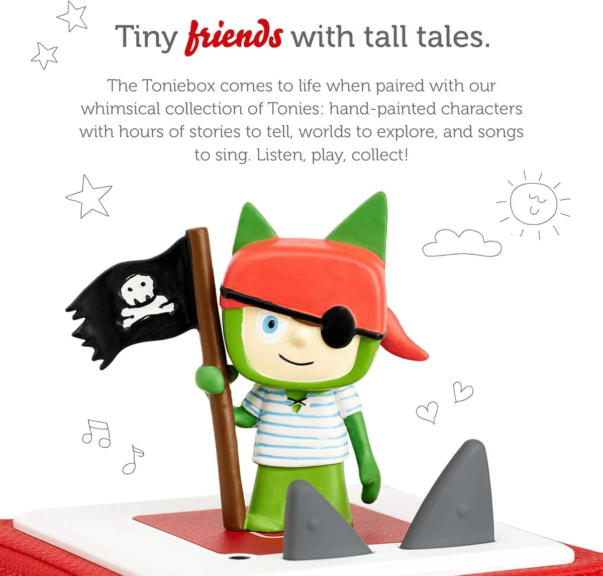 Tonies - Creative Tonie Character | The Wiggles Pirate Musical Toy Tonies 