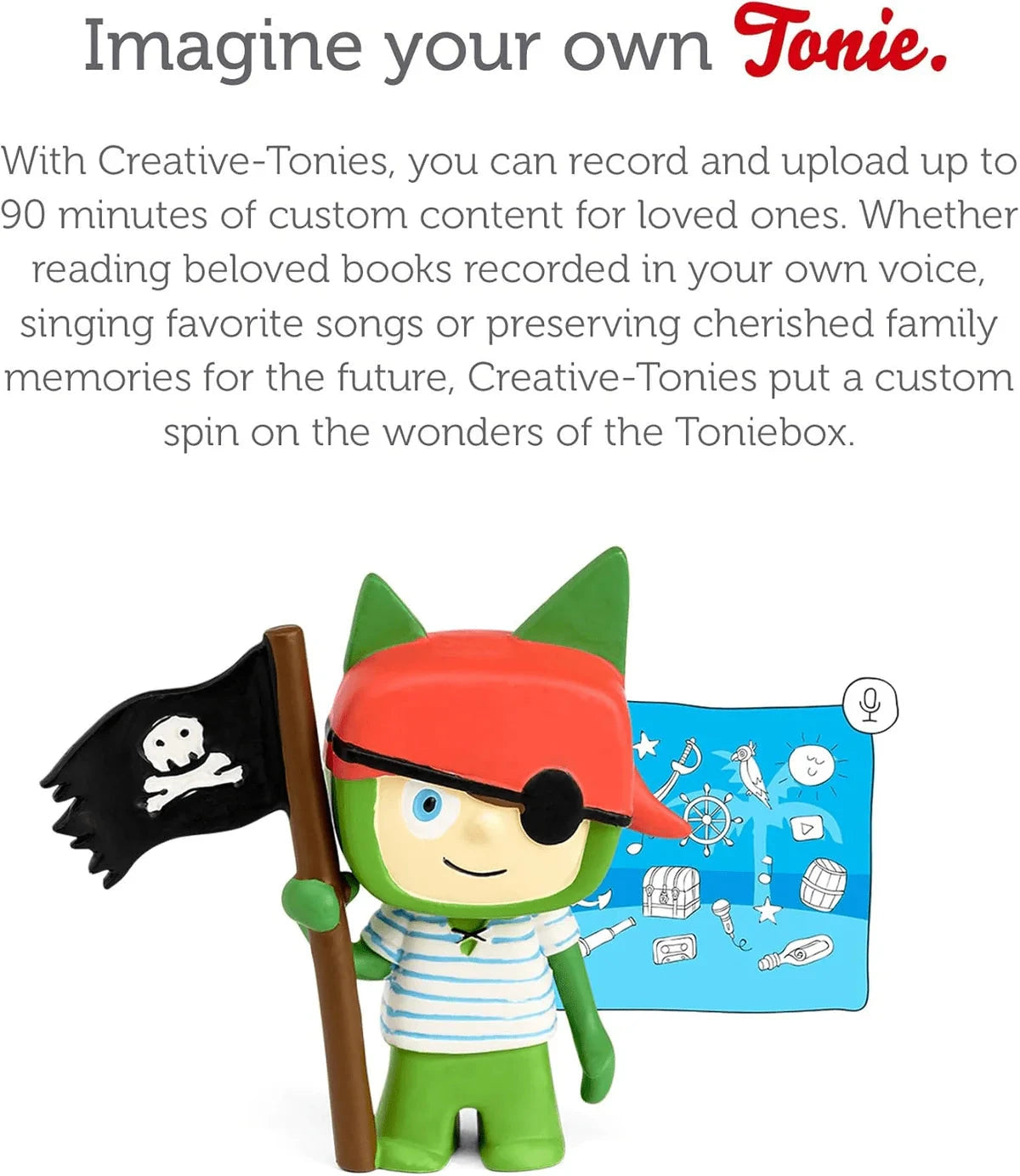 Tonies - Creative Tonie Character | The Wiggles Pirate Musical Toy Tonies 