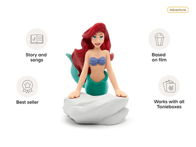 Tonies - Disney Tonie Character | Ariel - The Little Mermaid Musical Toy Tonies 