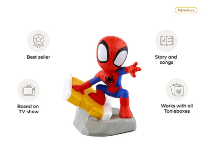 Tonies - Marvel Tonie Character | Spidey & His Amazing Friends: Spidey Musical Toy Tonies 