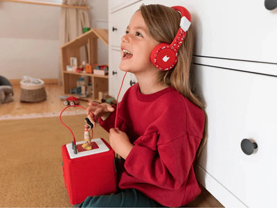 Tonies - Red Foldable Headphones Musical Toy Tonies 
