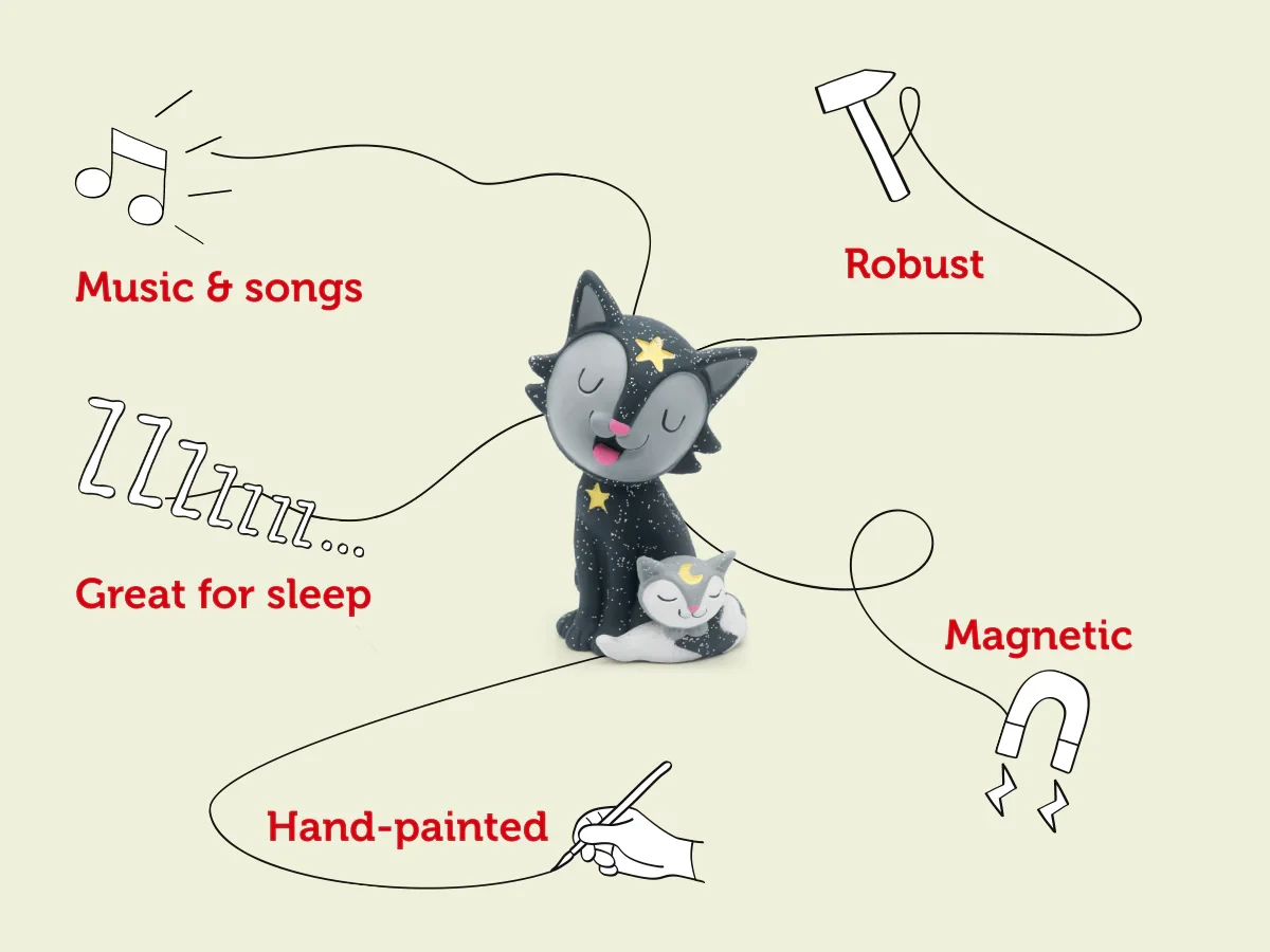 Tonies - Tonie Character | Favourite Children's Songs: Bedtime & Lullabies Musical Toy Tonies 