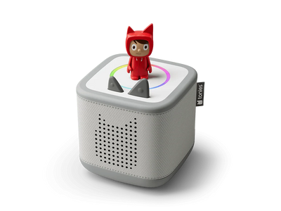 Tonies - Toniebox 2 Starter Set with Creative Tonie | Moon Grey Musical Toy Tonies 