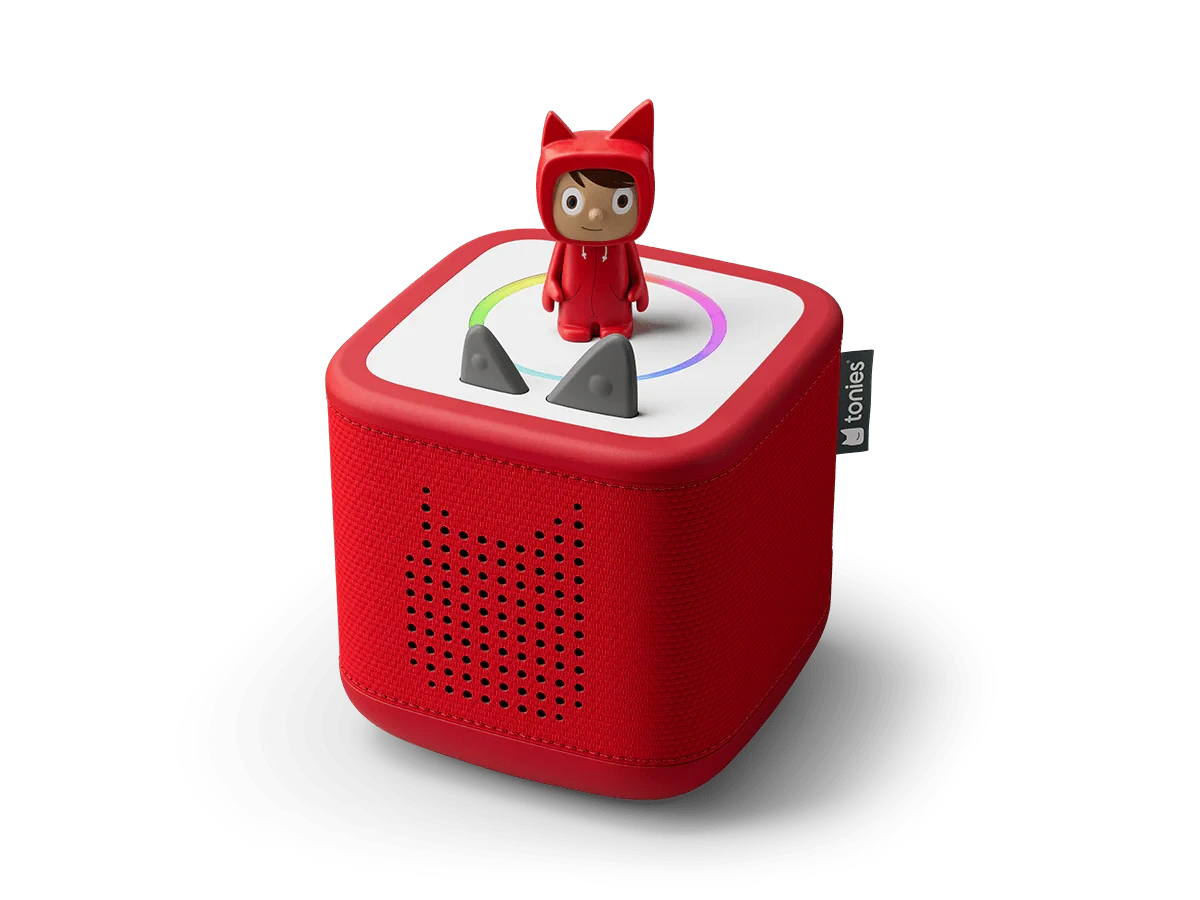 Tonies - Toniebox 2 Starter Set with Creative Tonie | Sunset Red Musical Toy Tonies 