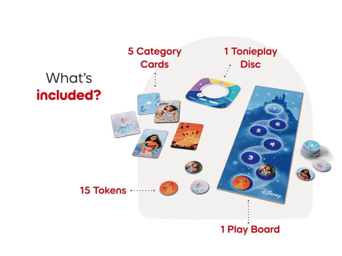 Tonies - Tonieplay Disney Game | Quiz Kingdom Musical Toy Tonies 
