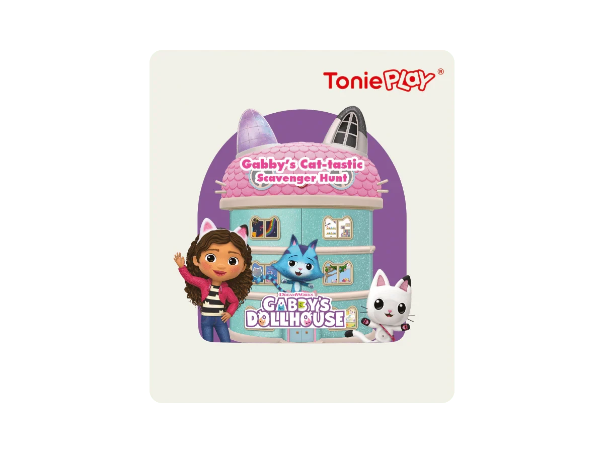 Tonies - Tonieplay Game | Gabby's Dollhouse: Gabby's Cat-tastic Scavenger Hunt Musical Toy Tonies 