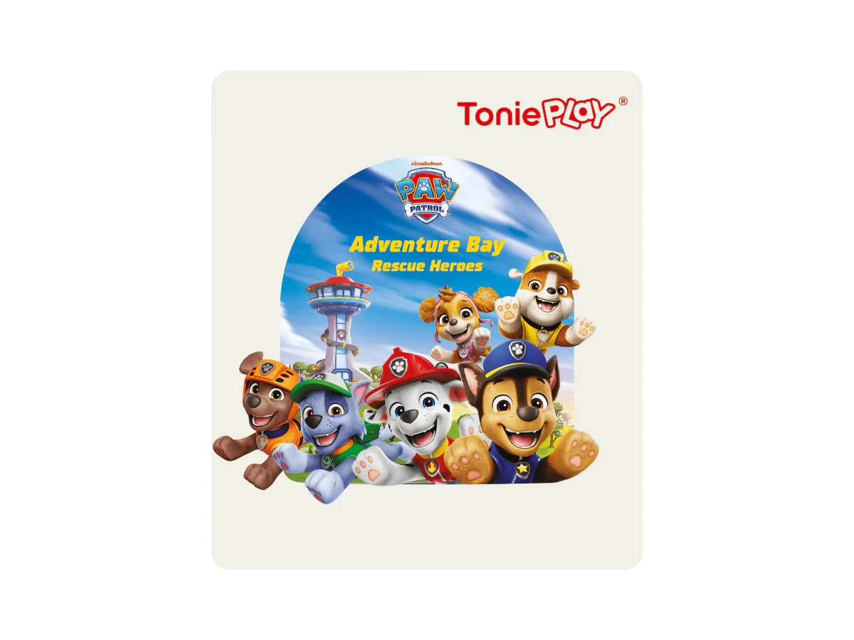 Tonies - Tonieplay Game | Paw Patrol: Adventure Bay Rescue Heroes Musical Toy Tonies 