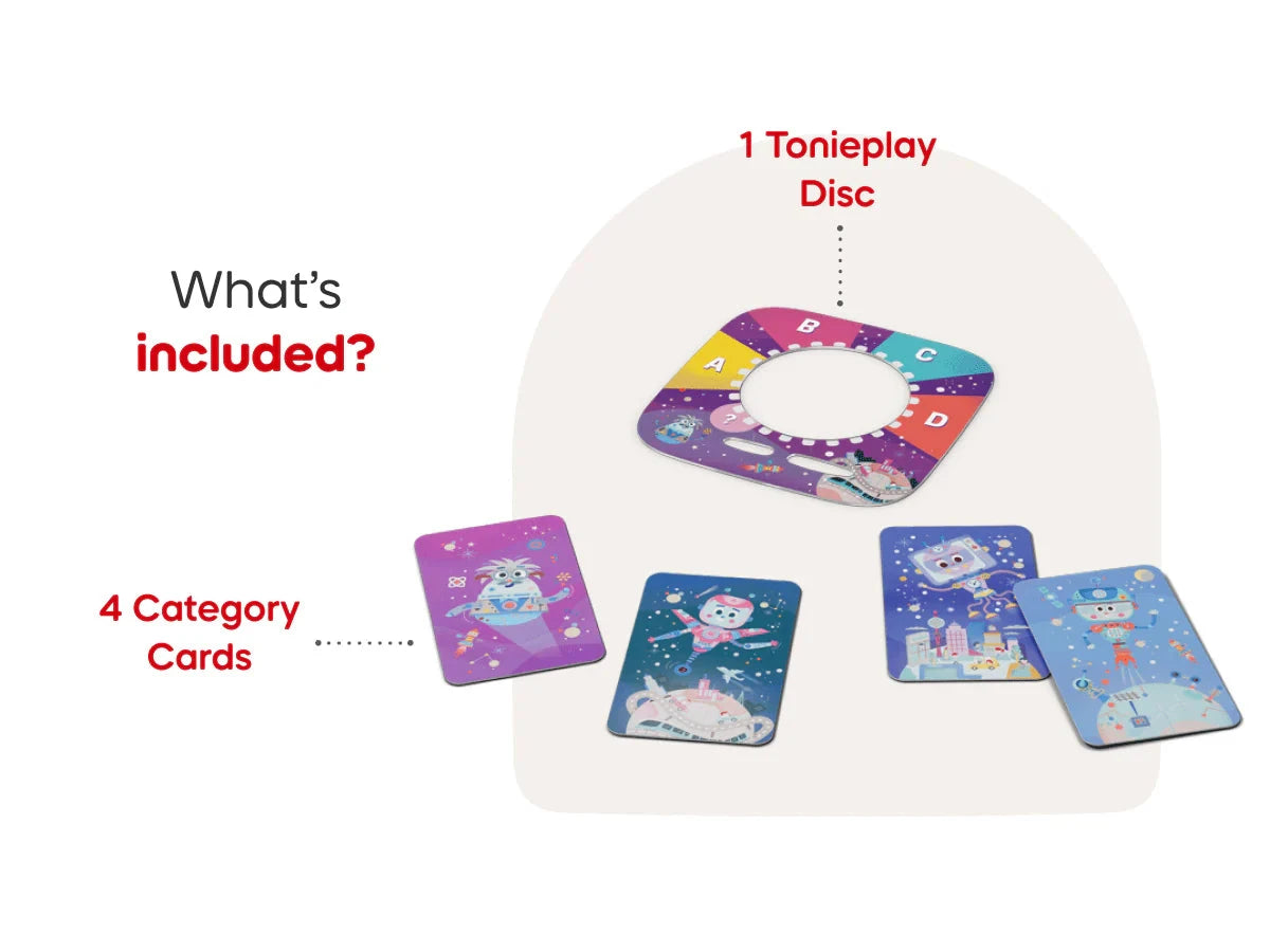 Tonies - Tonieplay Quizzlys Game | All About Technology Musical Toy Tonies 