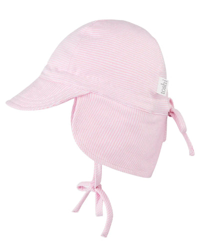 Toshi Baby Flap Cap - Blush Hats Toshi 