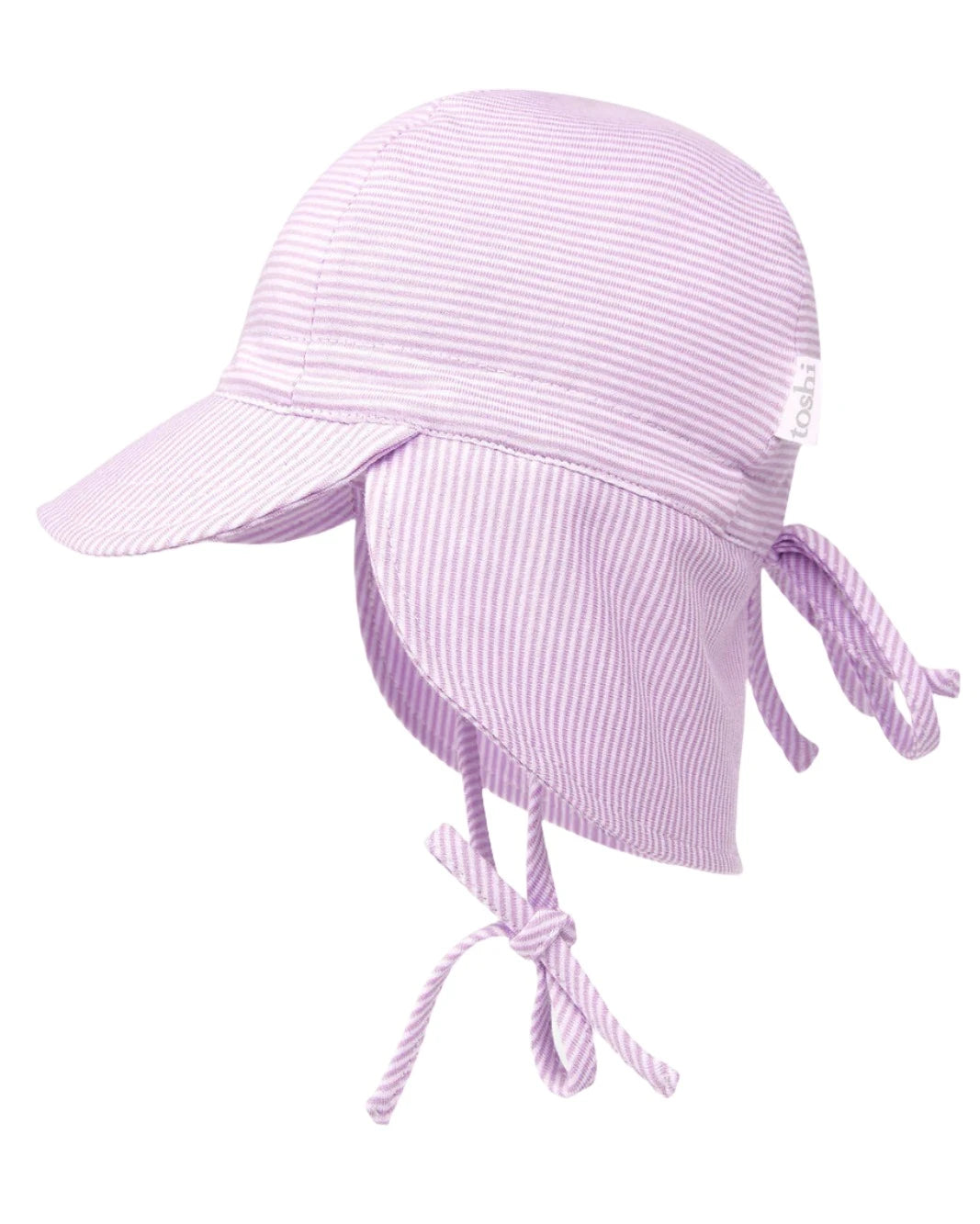 Toshi Baby Flap Cap - Lavender Hats Toshi 