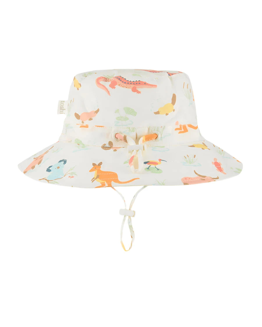 Toshi Banjo Sunhat - Kakadu Dawn Hats Toshi 
