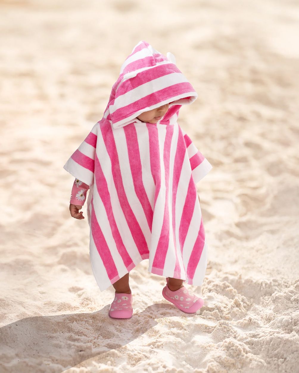 Toshi - Beachcomber Hooded Towel | Watermelon Towel Toshi 
