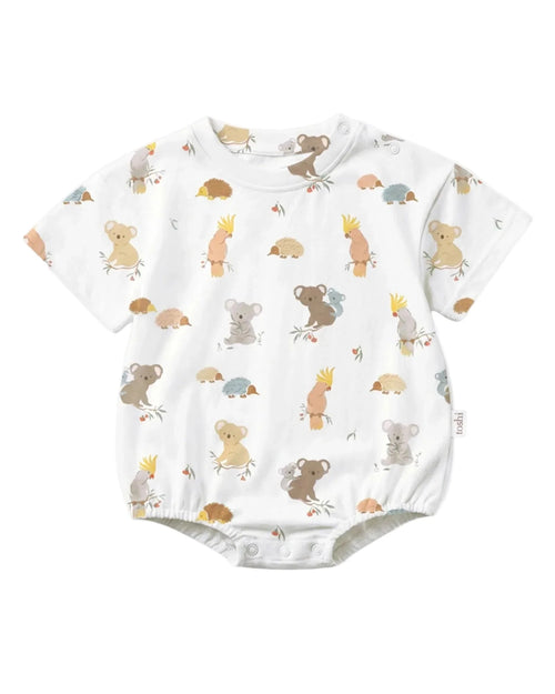 Toshi - Bubble Arcadia Short Sleeve Onesie | Gumnut Babies Cloud