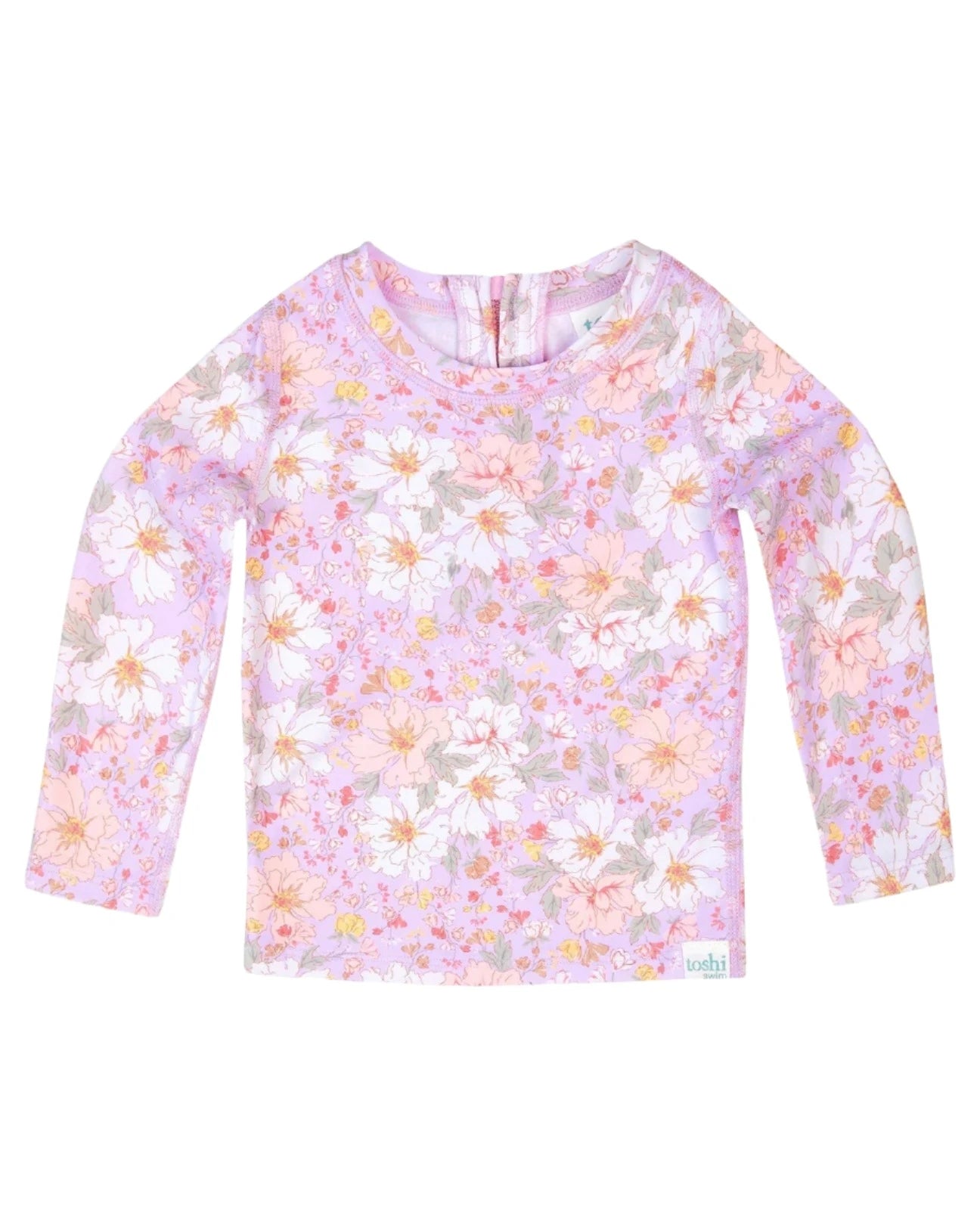 Toshi Classic Baby Long Sleeve Rashie - Dahlia Rashie Toshi 