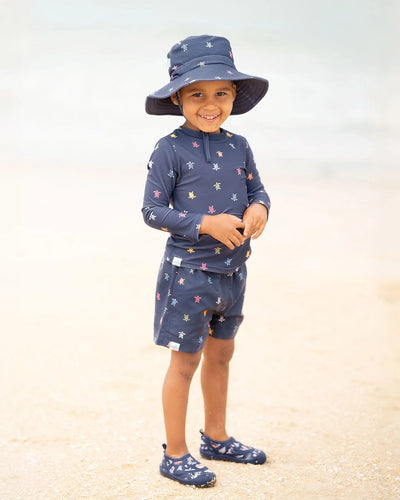 Toshi Classic Swim Sunhat - Turtle Island Swim Hats Toshi 